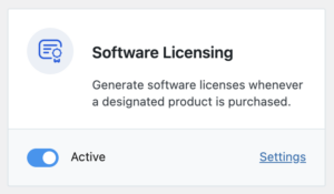 Software Licensing Add-on